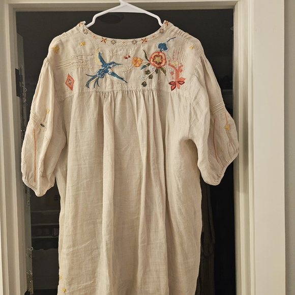Johnny Was Embroidered Tunic-Large - Picture 2 of 7